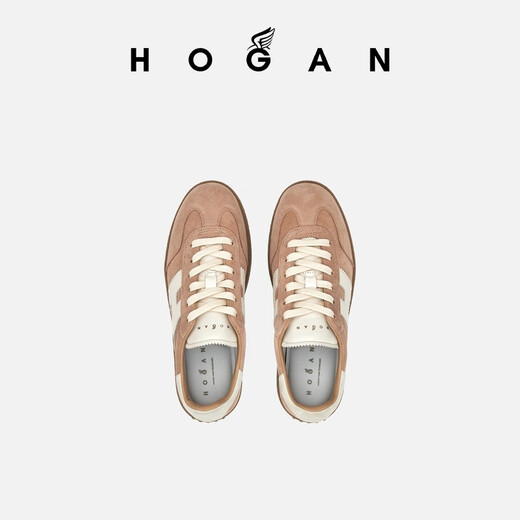 
HOGAN women's shoes early autumn new product Platform series H698 fashion thick-soled casual shoes pink 36