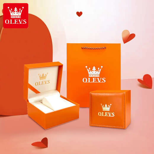 OLEVS watch for women, mechanical, fully automatic, Swiss certified brand, light luxury waterproof women's watch, birthday gift for girlfriend