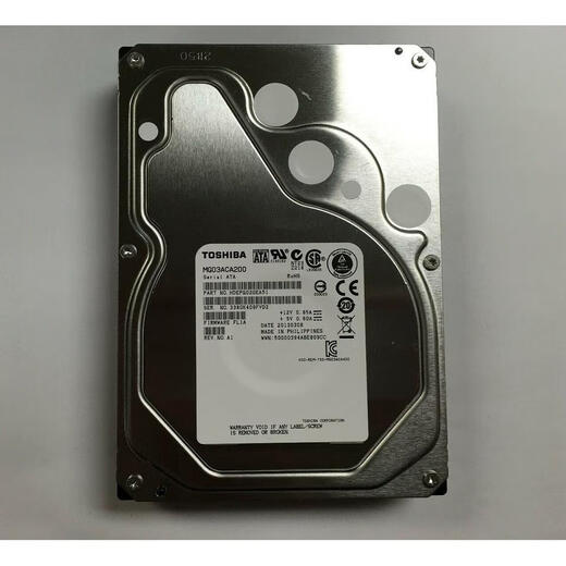 FPRO正版进口戴尔东芝MG03SCA200 2T SAS 3.5寸 7.2K 6Gb硬盘829T8 08 1GB 东芝MG03SCA200原装店保 不 2TB