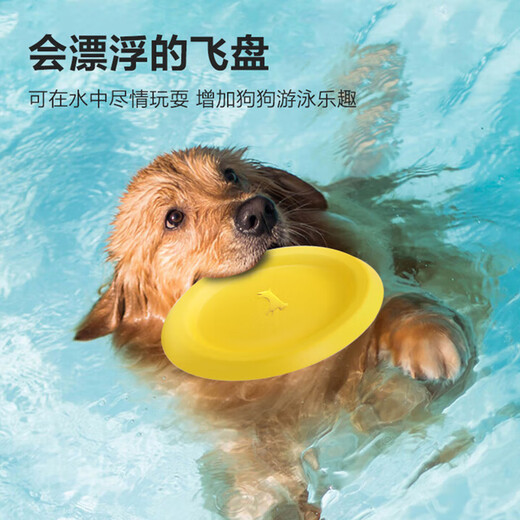 Cute Star Pet Dog Frisbee Bite-Resistant Dog Training Soft Flying Saucer Border Shepherd Golden Retriever Labrador Large Medium Small Pet Toy