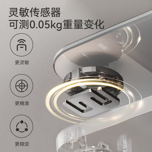 JD.com Körpergewichtsskala, genaue und langlebige kleine Objekte wiegen, Hochbritch-LED-Bildschirm-Gewichtsskala, elektronische Skala, gesunde Skala, Gewichtsverlust, Bildschirm mit hoher Präzision, langlebig, Gewichtsmanagement
