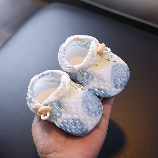 Lubei Mengdou Baby Summer Mesh zapatos Mesh Sandals Sandalias para bebés Sandalias para bebés Sole 0-3-3 de un año Summer de malla ultra delgado [CX sonriente] 12 Longitud interna 12 cm (6-12 meses)