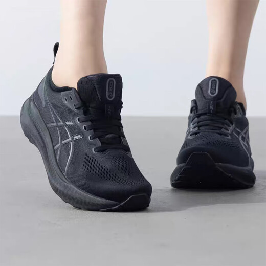 ASICS亚瑟士GEL-KAYANO31稳定支撑跑鞋 女鞋通勤跑步训练透气运动鞋 1012B671-001-黑武士-D宽楦 39.5 鞋码偏小,请买大半码