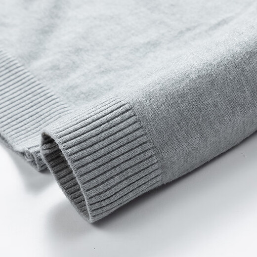 Woodpecker (TUCANO) crew neck sweater men's fashionable simple knitted sweater comfortable and warm versatile men's tops bottoming shirt black 2XL