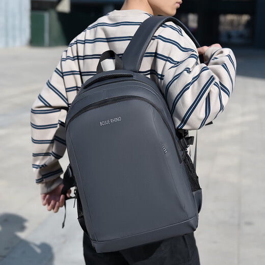 Business Rucksack Männer Rucksack Frauen Reisen Tasche Freizeit Arbeit Laptop High School College Schultasche Männer schwarz schwarz