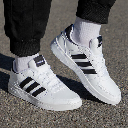 Adidas Men's Shoes Женская обувь летняя новая кожаная ретро -белые туфли простые теннисные туфли пары с низкой топ