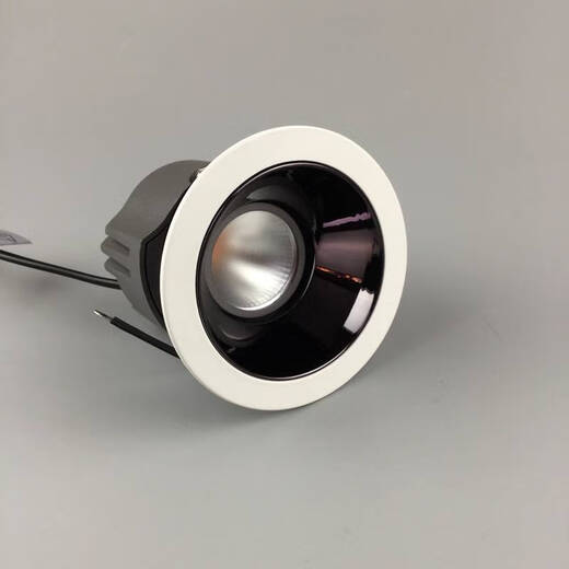 SIKIRALled ceiling spotlight embedded deep anti-glare high finger 2700K hotel club restaurant dining 15-degree spotlight 7W 2700K high finger Ra9755 hole