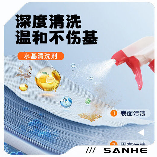 Big brand car household indoor car interior all-purpose water cleaner decontamination no-wash multi-functional powerful decontamination all-purpose water 500ml Got 2 bottles of all-purpose water cleaner (buy one get one free)