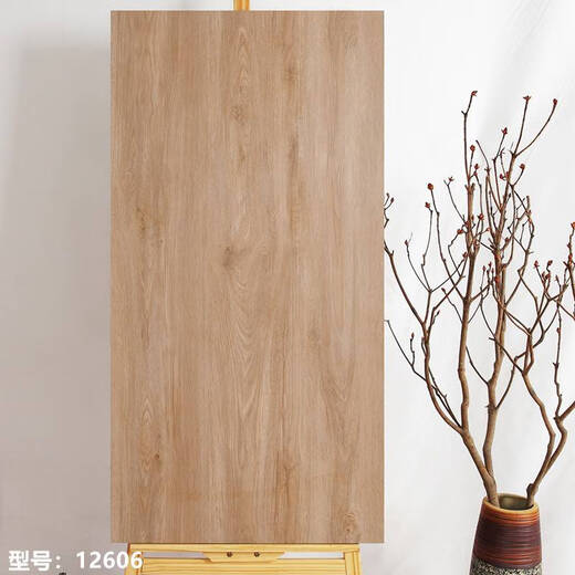 Tile de cerámica de grano de madera estilo crema yonghuan 600x1200 sala de estar estilo de registro de madera de madera maciza azulejos anti-slip piso 12609 600x1200 Especificaciones