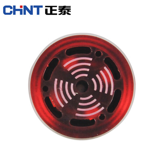 CHNT ND16-22FS buzzer alarm red 220V AC intermittent flashing sound and light aperture 22mm
