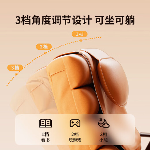 AUX massage chair full body home small 2025 top ten brands compact folding smart sofa chair leisure rocking recliner parents birthday gift practical for parents and elders elegant gray upgraded guide rail walking kneading model + detachable cloak