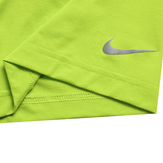 
Nike (NIKE) short-sleeved men's summer DRI-FIT breathable quick-drying running training fitness sportswear youth t-shirt half-sleeved top HV4882-389 170 M //88A