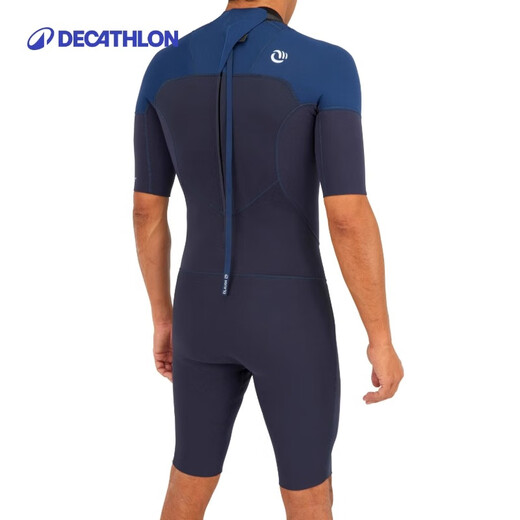 Decathlon diving suit men's jellyfish suit wetsuit 2mm one-piece surfing suit snorkeling swimsuit cold-proof suit-2760570
