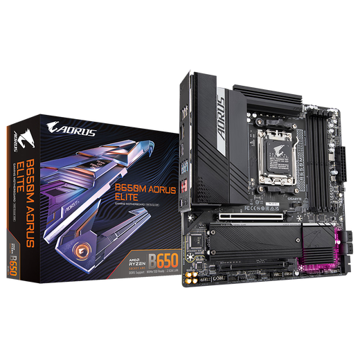 AMD锐龙9950X3D/9900X3D/9800X3D/9700X/9600X 搭技嘉B850 B650小雕/冰雕/电竞雕/迷你雕 主板CPU套装 技嘉B650M AORUS ELITE 小雕 R5