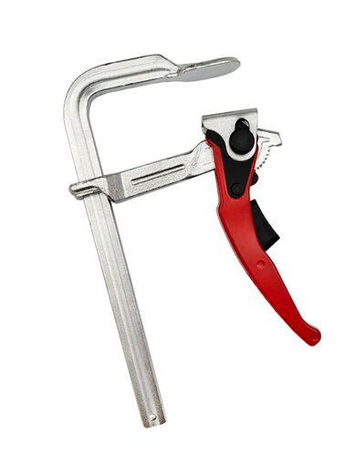 Mikuni Ratchet F Clamp de grado industrial Advertencia rápida de carpintería Fuente F Slamp -Clamp Forging Track Clamp Profundidad de la garganta 10060 mm Guía del riel 13565 CLAMP MÁXIMO 160 kg