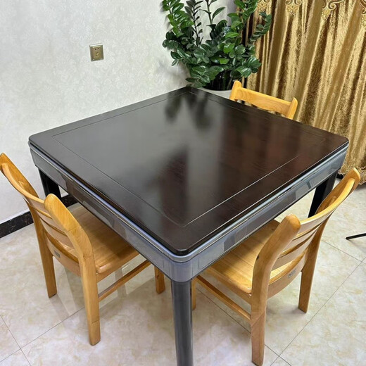 Clcey Hochtemperatur Anti-Scenening Mahjong Machoncon Cover Board Holz All Universal Mahjong Machine Desktop Board Haushalt Esstisch Tisch Square Anti-Scenaling Pappel Holzkorn Cover Board 9898 cm