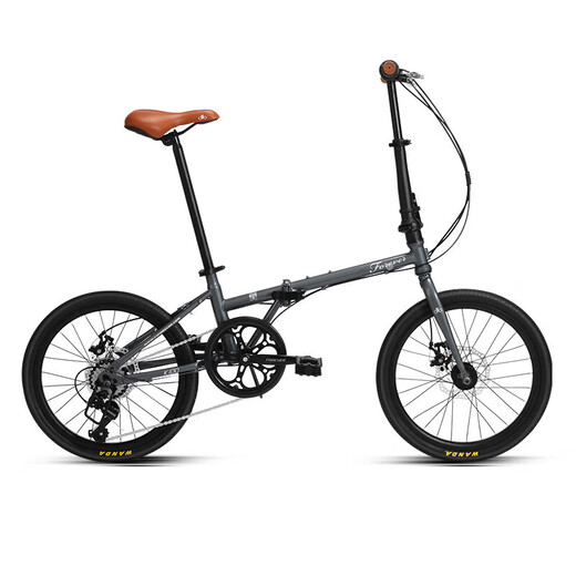 
Permanent folding bicycle 7 speed 20 inch men and women adult teenagers students children city commuter bike