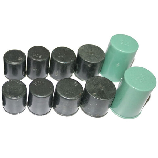 He Jiangong straight threaded steel bar protective cap plastic steel bar wire head protective sleeve protective plug cover sun protection and rust protection 28 steel bar protective cap 1000 pieces
