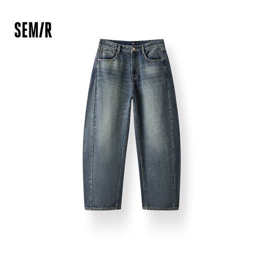 Semir Wang Anyu same style丨Jeans men's retro scimitar pants 25 winter trousers denim pants 109725124107