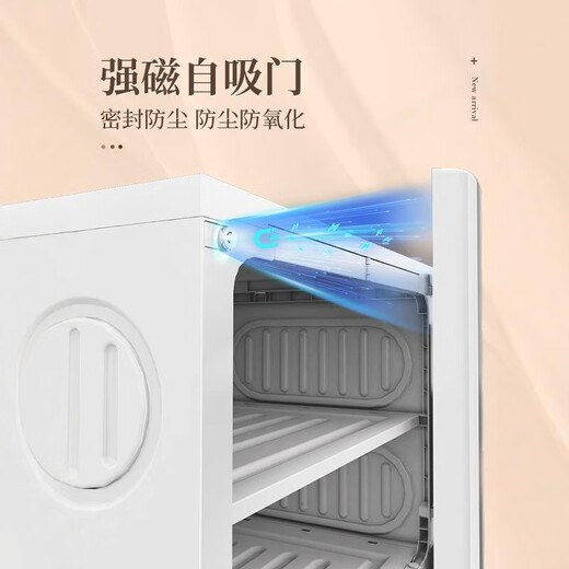Kein Installationsbeutel Lagerartefakt für Haushaltsbodenbeutellagerständer staubdes Reinigung und Lagerung transparenter Displayschrank Kein Installation Tee ist super dick 1 Reihen 7 Schichten - 1421 Stücke