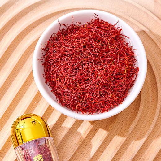Kunlun Ranch (Kunlun Weideland) Qinghai Spezialität Full Red Pistil Duft und Farb Safran -Geschenk Geschenkbox Safran 2g