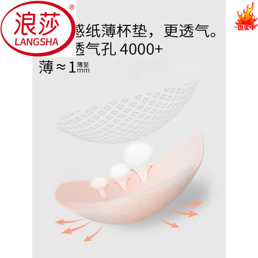 浪莎（LangSha）带胸垫睡衣女夏季云朵棉薄款吊带新款夏天性感空调家居服套装 6627 M 【建议80-100斤】