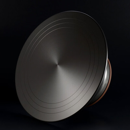 BEYZK Cake Turntable Decorating Table Baking Tool Set Aluminum Alloy Tray Rotating Plaster Household Commercial Decorating Turntable Pink Thickened 12-inch Aluminum Alloy Commercial Turntable