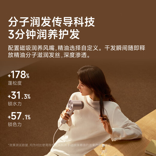 Laifen high-speed hair dryer Swift 04 quick-drying household hair dryer essential oil hair dryer New Year gift national subsidy Swift 4 (set version) starlight color