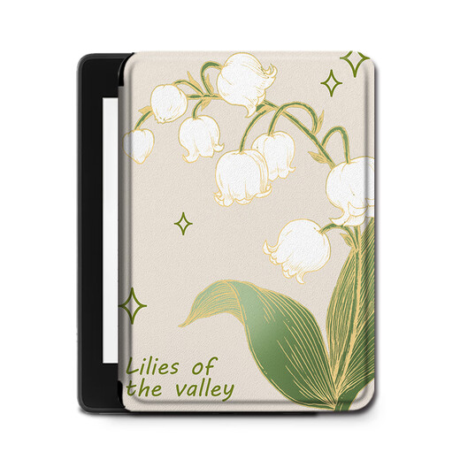 Roske подходит для ладони для чтения Light4/3/2/Turbo/Neo2pro Молодежная версия Smart3/4 E-Book Lily of the Valley Rabbit Yuexiang версия C6 Reader Reader, включающая в себя мягкую и твердую оболочку, защищающуюся оболочку Z12056 Lily of the Valley 1 Palm Reading Youth Version [Hard Shell]]