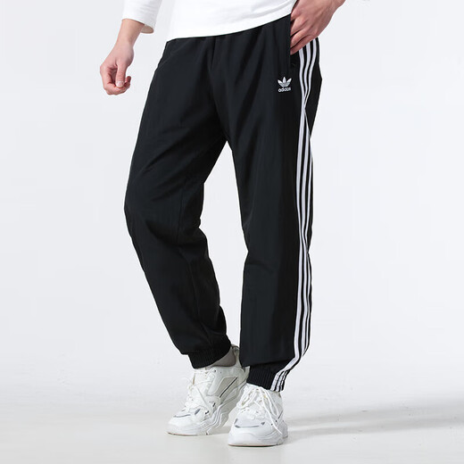 Adidas Clover Herren Sport Set 25 Sommer neue gestrickte atmungsaktive T-Shirt T-Shirt Top Sports T-Telephone Zweiteiler IA4877+KB2465 XL