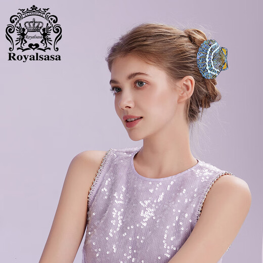 Royal sasa Royal salsa sweet ocean clip colorful dopamine hair clip medium shark clip hair clip hair accessories headdress