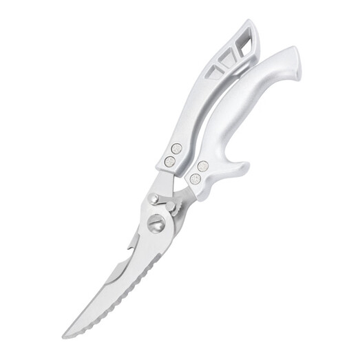 Ciseaux de cuisine allemands puissants ciseaux à os de poulet ménage multifonctionnel en acier inoxydable spécial coupe d'os ciseaux à os de poisson artefact grands ciseaux à os de poulet puissants multifonctionnels