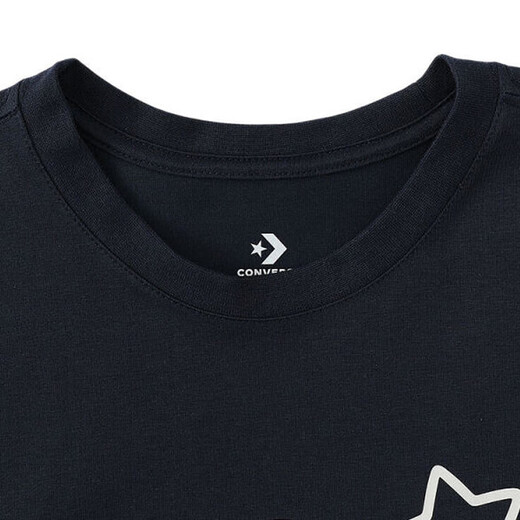 Converse 2025 summer women's comfortable and breathable sports and casual short-sleeved T-shirt WCH747-695 M