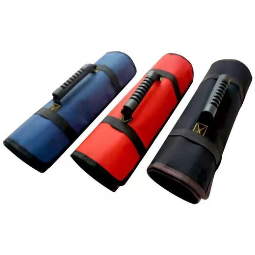 Vinoa Roll Tool Bag Pliers Screwdriver Wrench Storage Bag Multi-jack Storage Portable Outgoing Work Bag Black Thickened Reinforced Upgraded Model (Tools Not Included)