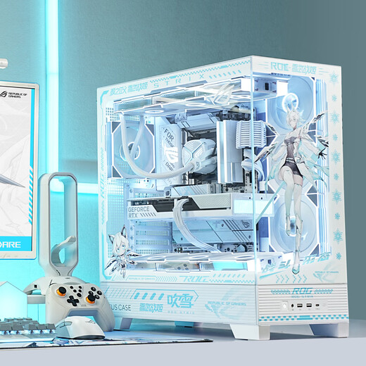 ASUS (ASUS) ASUS rog family bucket AMD Ryzen R5 9600X/RTX5060TI-16G game console 9700X+RTX5060 ASUS complete DIY assembly computer 9500F+RTX5060丨Configuration 1