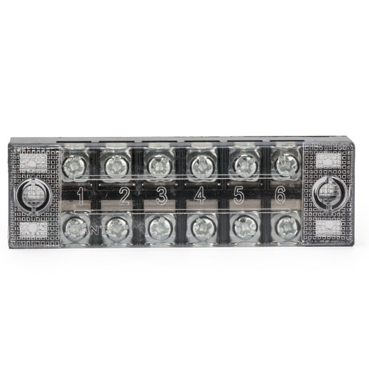 Terminaux CHNT TB-1506 Câblage combiné Row TB Série Terminal Strip 15A 6 positions TB-1506