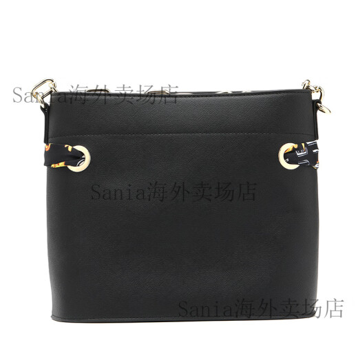 Versace (Versace) Bufanda de seda Correa decorativa Correa de hombro Bolete Bolso de hombro Bolsa de hombro Negro Negro Básico (bolsa + bolsa de polvo)