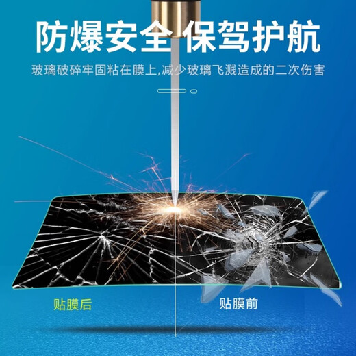 Chuse car glass film, heat insulation film, sun protection film, explosion-proof film, full car film, window glass film, van privacy film, high thermal insulation, dark black, 75cm wide, 1 meter long, outside can’t reach inside