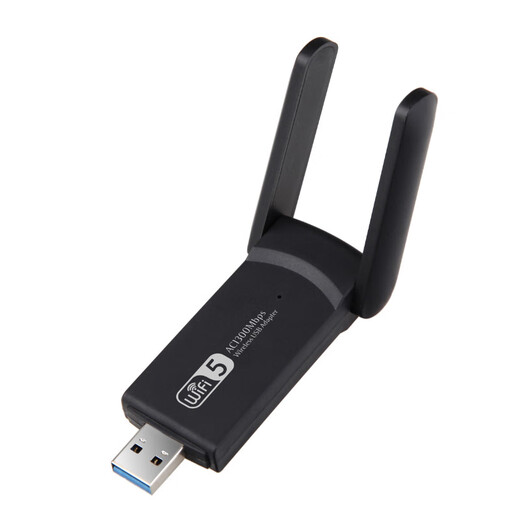 磊特国产麒麟系统无线网卡 统信uos 安可电脑deepin ubuntu kylin发射 驱动款-双频1300接收/发射双天线 标配