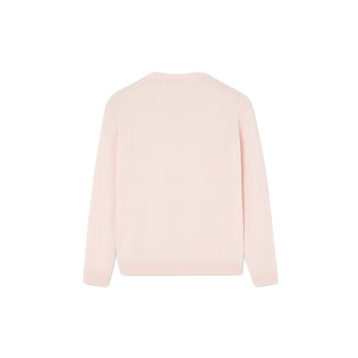 Loro Piana/Nuoyou Pianya LP Damen Piuma Pullover Kaschmir gestrickt Langarm Pullover Casual Base Shirt 25 Neue Style Light Pink 36
