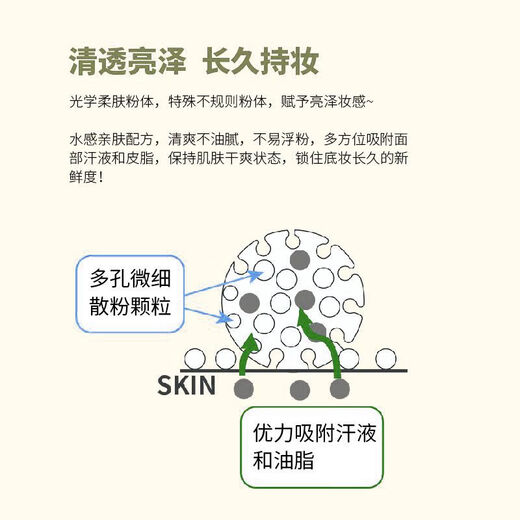 AKF Loose Powder New Oil-Controlling Makeup Long-Lasting Waterproof and Sweatproof Oily Skin Non-removing Makeup Setting Powder Powder Affordable Soft Focus Style #01 Light Mist Transparent Color