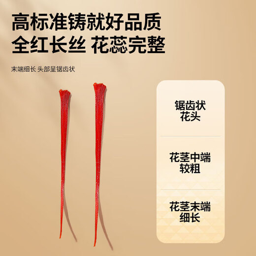 北京同仁堂（520送女朋友礼物）藏红花抗氧化西藏红花泡水调经缓解疼痛 [送女友]藏红花罐装 正宗藏红花1罐抗氧化