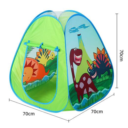 Chaosihui-Kinderzeltspielzeug Prinzessin-Raum-Spiel Haus Baby kann falten und schnell durch die Hütte treten tragbarer Kinderzelt Pink Pegasus-Poup