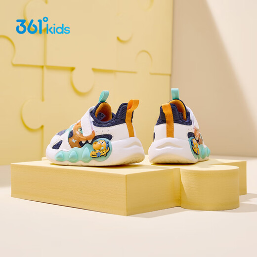 361°童鞋 儿童幼童鞋2025秋男女童卡通造型软弹宝宝鞋学步鞋 蓝26