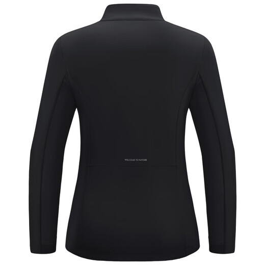 伯希和（Pelliot）软壳衣女户外徒步登山服立领修身防风加绒保暖衣夹克外套 女款 暮山紫 S