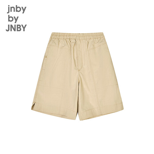 jnby by JNBY新款江南布衣童装宽松短款直筒裤25夏男女童1P5E12200 212/浅灰卡其 110 cm