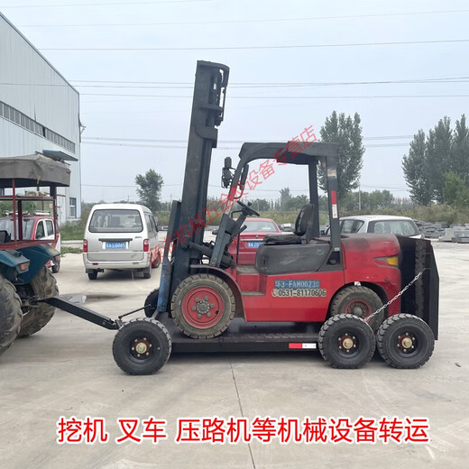 Yingtang road roller forklift excavator transfer truck tractor-type flatbed truck with tail plate ladder 2 tons 3 tons 5 tons turnover truck 2 tons advance payment