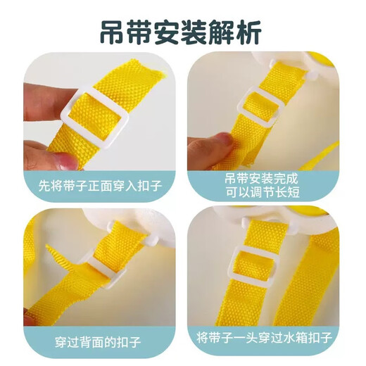 脘铼儿童背包水枪玩具远射程喷水男孩泼水节打水仗抽拉式呲宝户外玩具 卡通雪糕背包9894(约2200ML) 默认自定义17