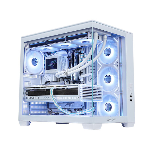 ASUS Ryzen 9950X3D/9800X3D host RTX5070Ti/5080/5090 host Thousand-frame e-sports rog family bucket host game desktop assembly computer complete machine Ryzen 7 9800X3D+RTX5070Ti丨Configuration three