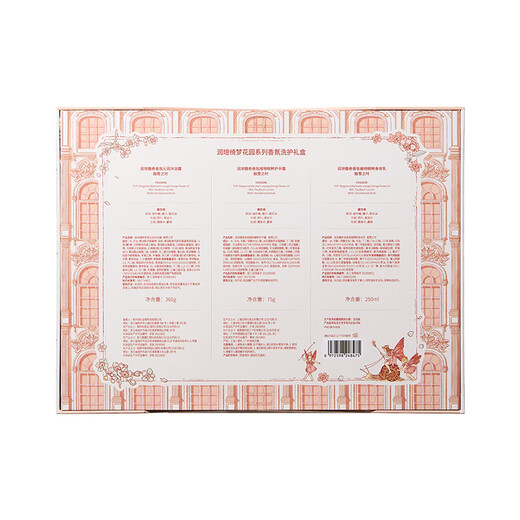 Runpei Hand Cream, Fragrance Moisturizing Body Lotion, Amino Acid Shower Gel, Birthday Gift for Girls, Washing and Protecting Gift Box